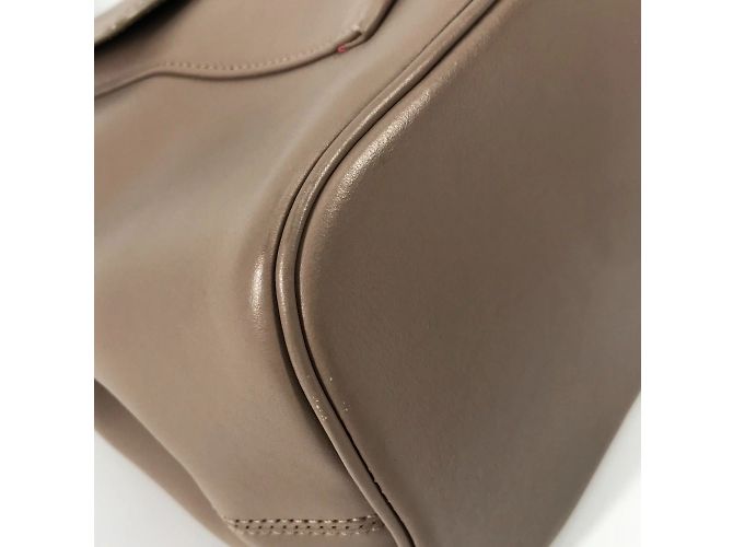 Bulgari Borsa a spalla in pelle rosa Bvlgari - vista 5
