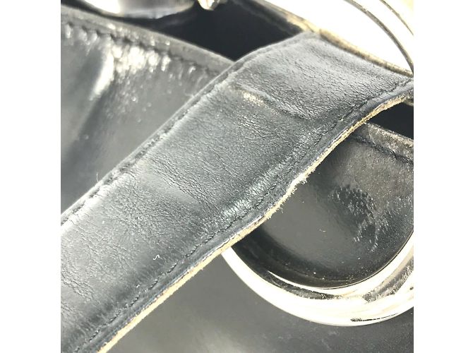 Borsa a spalla in pelle nera Cartier Nero - vista 10