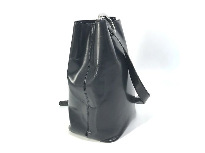 Borsa a spalla in pelle nera Cartier Nero - vista 3