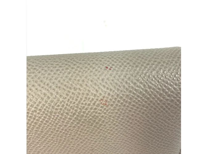 Bulgari Bvlgari graue Leder-Bifold-Brieftasche Braun - Ansicht 14