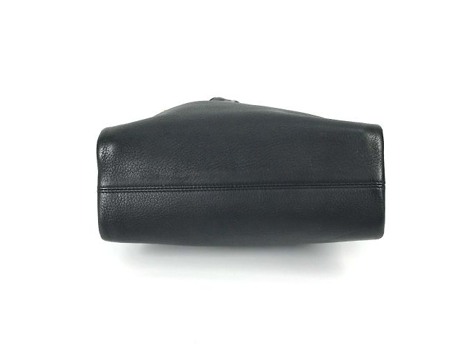 Bulgari Borsa tote in pelle nera Bvlgari Nero - vista 4