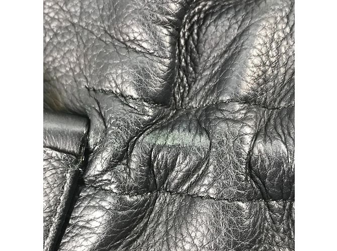 Bulgari Borsa tote in pelle nera Bvlgari Nero - vista 8