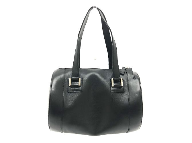 Bulgari Borsa in pelle nera Bvlgari Nero - vista 2