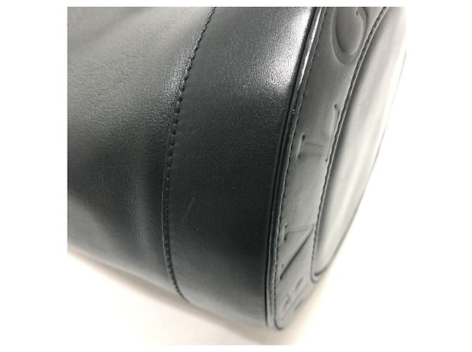 Bulgari Borsa in pelle nera Bvlgari Nero - vista 7