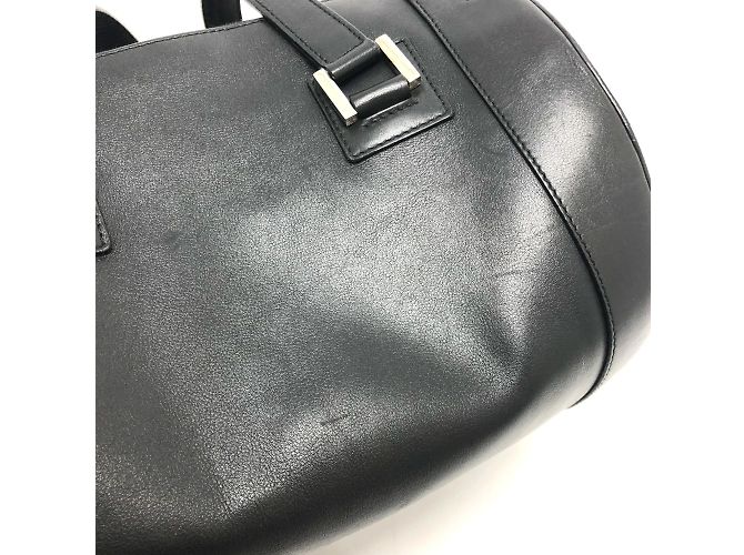 Bulgari Borsa in pelle nera Bvlgari Nero - vista 9
