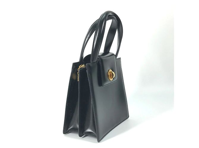 Bulgari Bolsa de couro preto Bvlgari - vista 3
