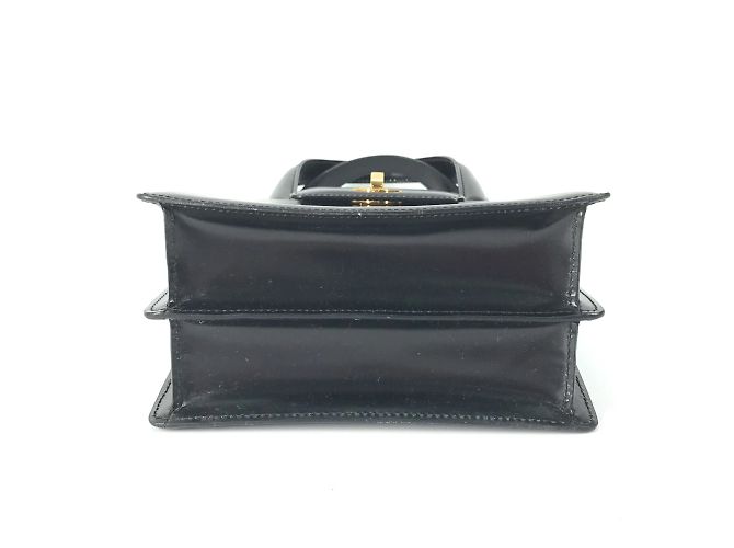 Bulgari Bolsa de couro preto Bvlgari - vista 4