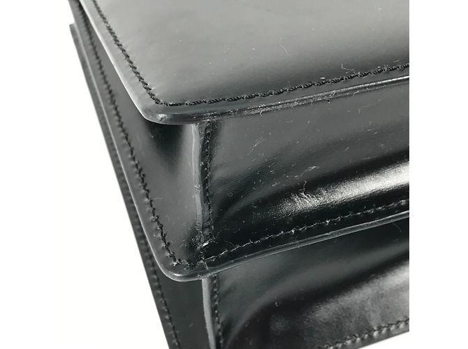 Bulgari Bolsa de couro preto Bvlgari - vista 6