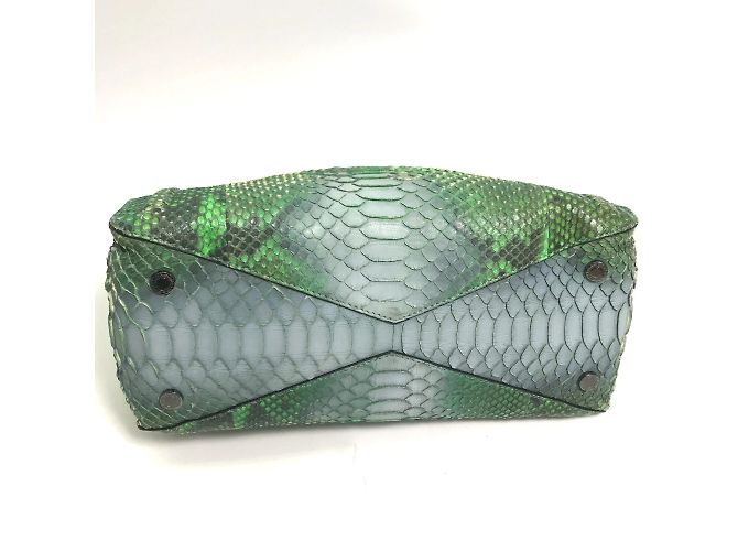 Bulgari Borsa a spalla Bvlgari verde - vista 7