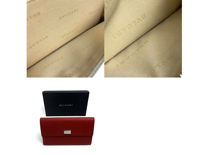 Bulgari Custodia da viaggio per passaporto Bvlgari Mirerigue Multi Case Rosso - vista 13