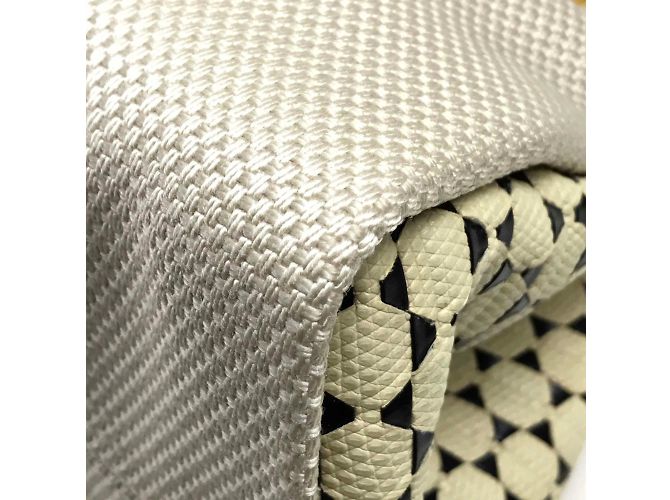 Bulgari Borsa a mano Bvlgari beige - vista 5