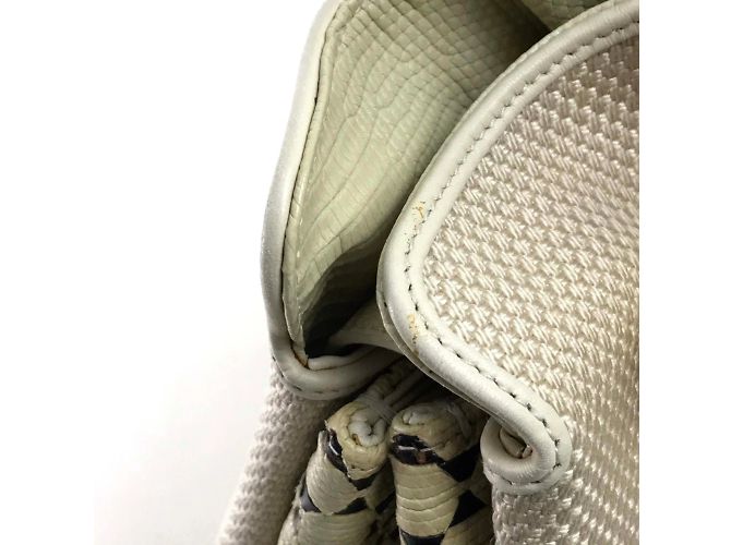 Bulgari Borsa a mano Bvlgari beige - vista 6