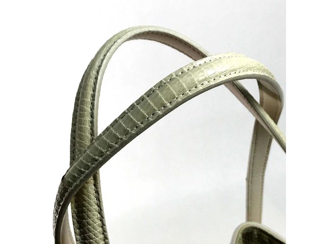 Bulgari Borsa a mano Bvlgari beige - vista 9