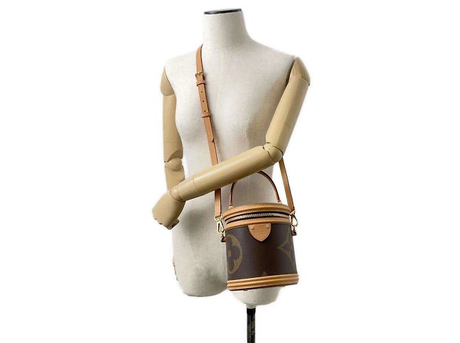 Louis Vuitton Monogram Giant Cannes Handtasche Schwarz - Ansicht 5