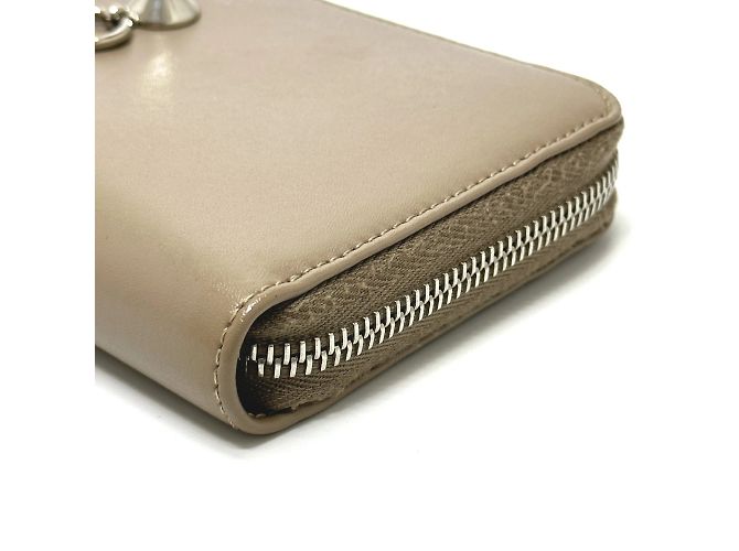 Fendi Beige Leather Long Wallet - view 4