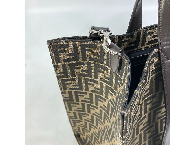 Borsa tote marrone Fendi 7VA390 - vista 12