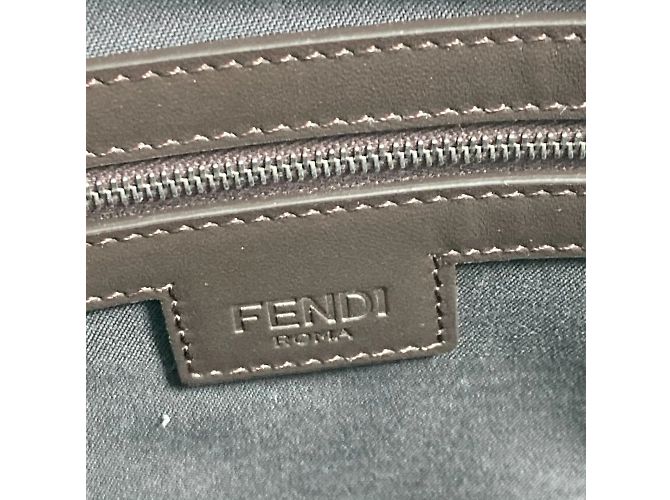 Borsa tote marrone Fendi 7VA390 - vista 14