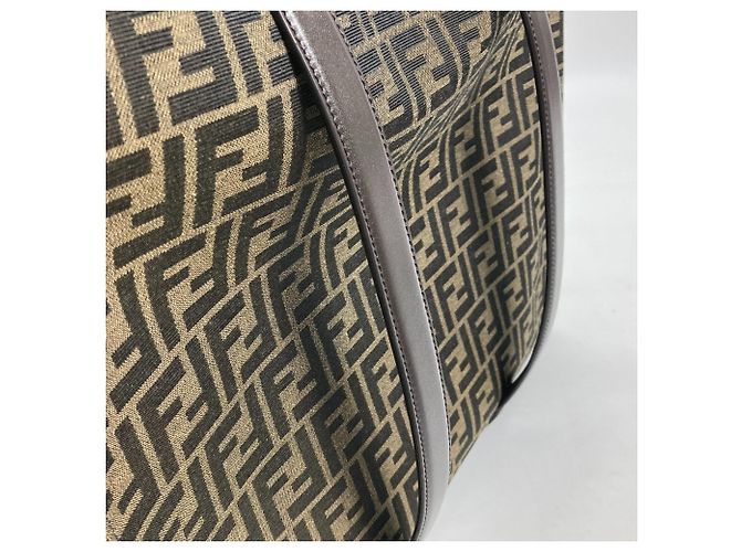 Borsa tote marrone Fendi 7VA390 - vista 18