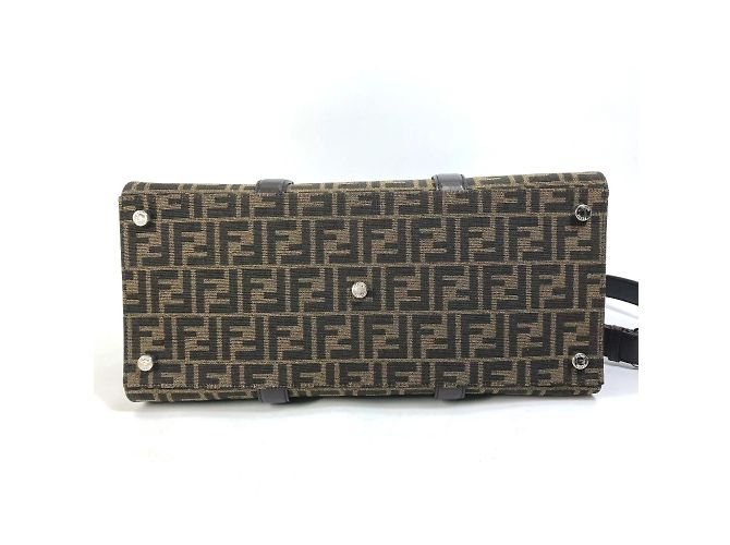 Borsa tote marrone Fendi 7VA390 - vista 5