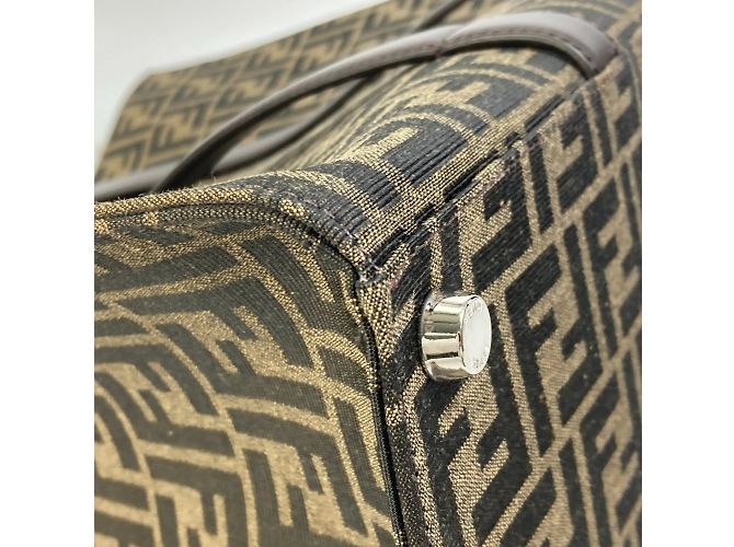 Borsa tote marrone Fendi 7VA390 - vista 6