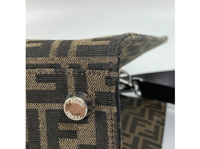 Borsa tote marrone Fendi 7VA390 - vista 7