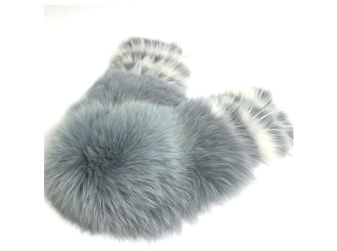 Fendi FNG426 Sciarpa Snood Blu - vista 12