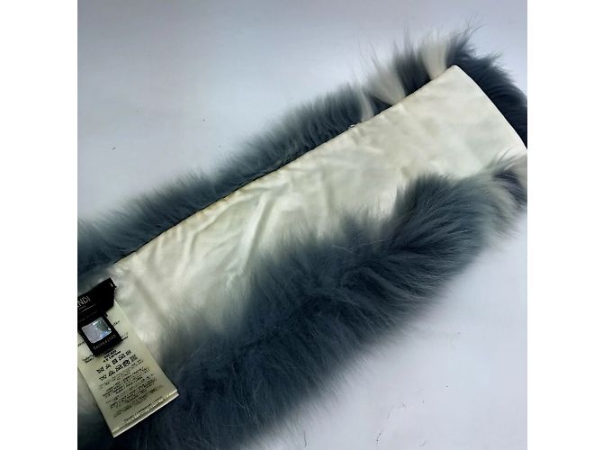 Fendi FNG426 Sciarpa Snood Blu - vista 13