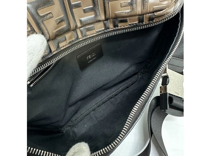 Borsa a tracolla Fendi 7VA434 Marrone - vista 10
