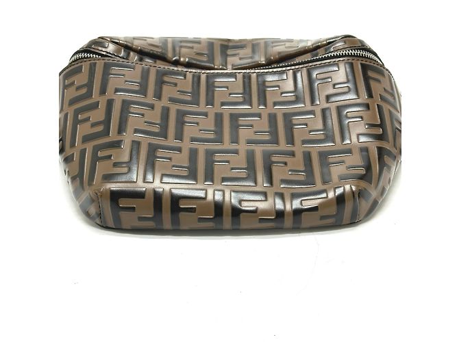 Borsa a tracolla Fendi 7VA434 Marrone - vista 3