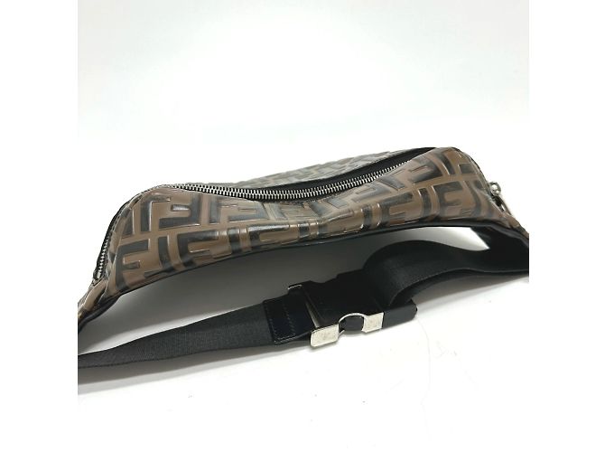 Borsa a tracolla Fendi 7VA434 Marrone - vista 4