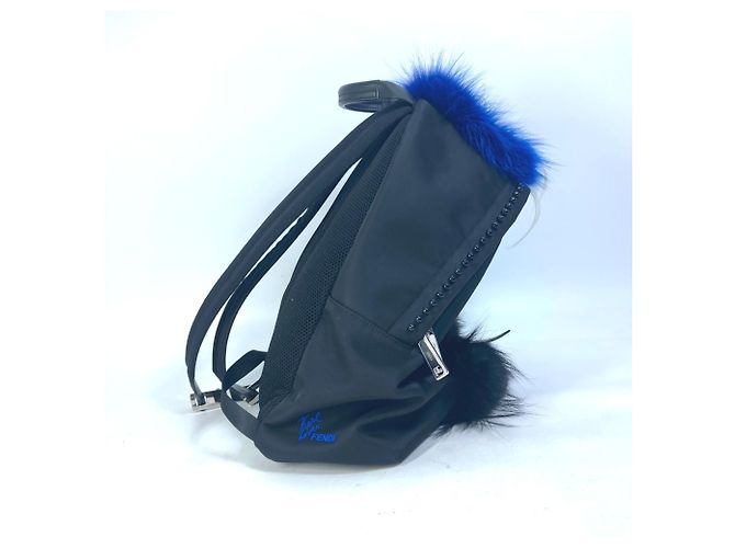 Mochila preta Fendi 7VZ016 Preto - vista 3