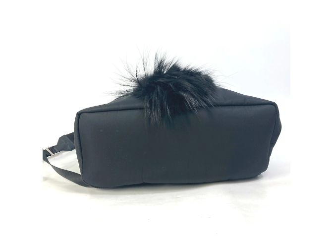 Mochila preta Fendi 7VZ016 Preto - vista 4