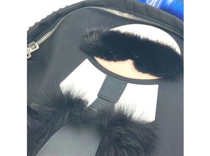 Mochila preta Fendi 7VZ016 Preto - vista 6