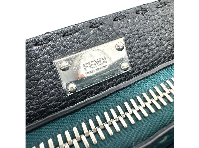 Borsa da lavoro Fendi 7VA406 Selleria Monster Blu - vista 8