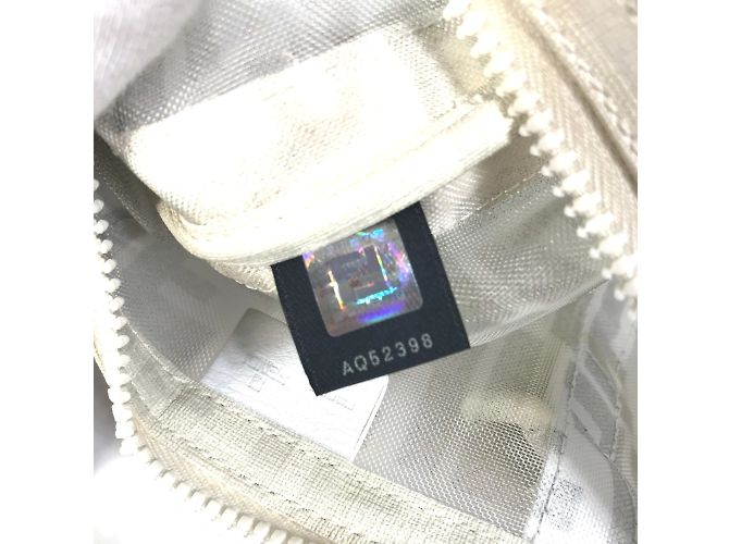 Borsa Duffle Mini Fendi Bianco - vista 14
