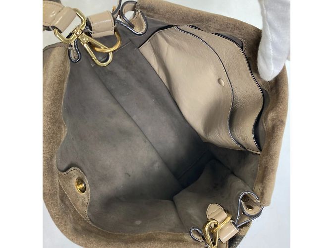 Borsa a mano Fendi 8BT303 Zucca Beige - vista 16