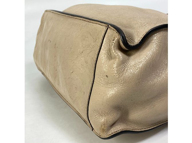 Borsa a mano Fendi 8BT303 Zucca Beige - vista 5