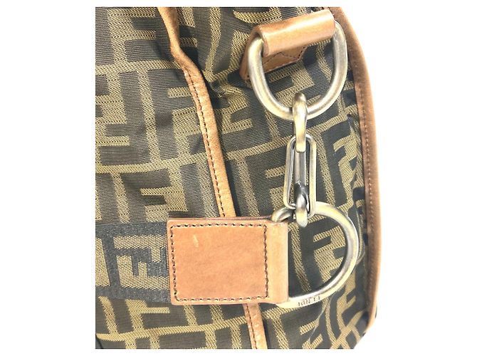 Fendi 7VA158 Zucca FF Muster Tote Bag Braun - Ansicht 5