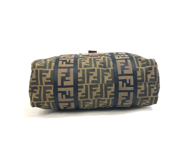 Fendi 7VA158 Zucca FF Muster Tote Bag Braun - Ansicht 9