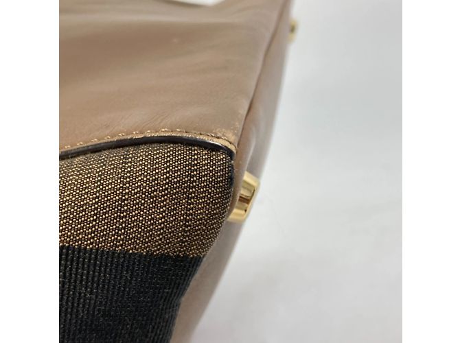 Borsa in pelle marrone Fendi 8BN251 - vista 12
