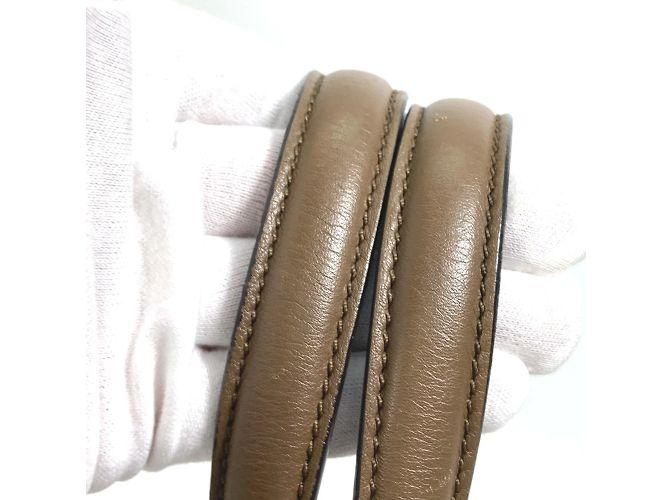 Borsa in pelle marrone Fendi 8BN251 - vista 7