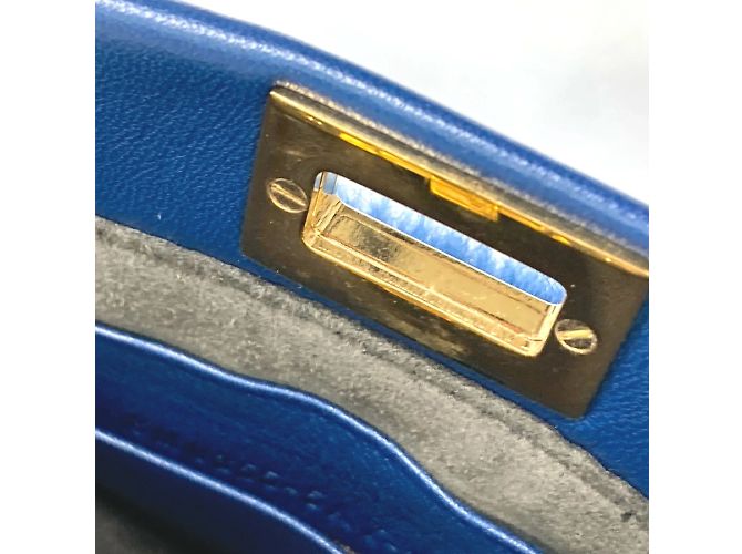 Borsa a tracolla blu Fendi - vista 7