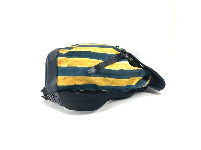 Zaino giallo Fendi - vista 5