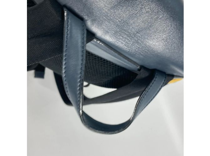 Zaino giallo Fendi - vista 7