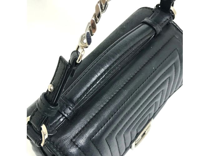 Borsa a tracolla Pochette Fendi 8M0371 Nero - vista 10