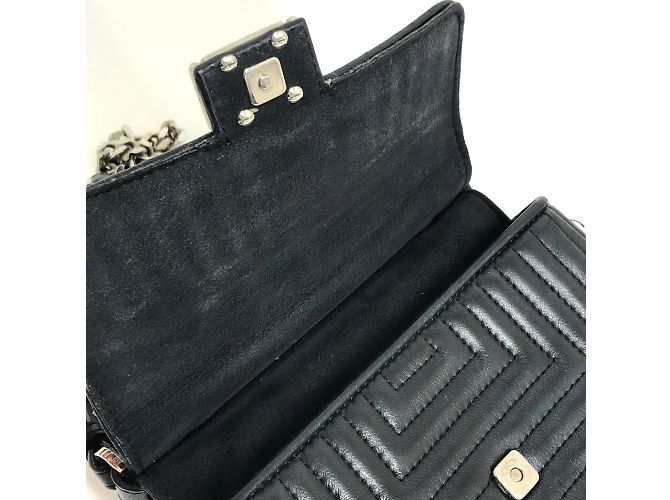 Borsa a tracolla Pochette Fendi 8M0371 Nero - vista 12