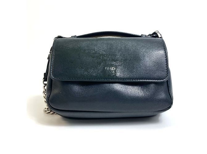 Borsa a tracolla Pochette Fendi 8M0371 Nero - vista 2