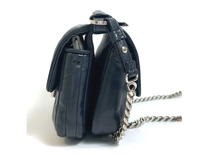 Borsa a tracolla Pochette Fendi 8M0371 Nero - vista 3
