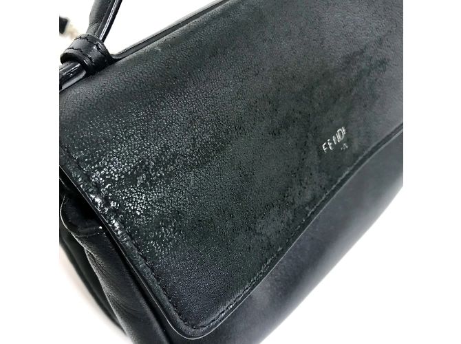 Borsa a tracolla Pochette Fendi 8M0371 Nero - vista 6