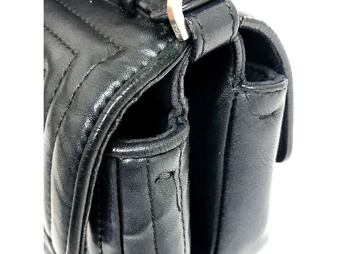 Borsa a tracolla Pochette Fendi 8M0371 Nero - vista 7